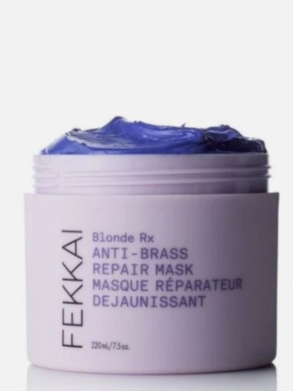 NEW Fekkai Blonde Rx Anti-Brass Repair Mask 7.5 oz Purple Hair Treatment